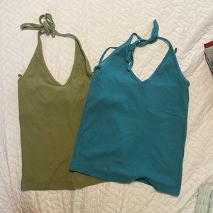 Set of 2 Halter Tops